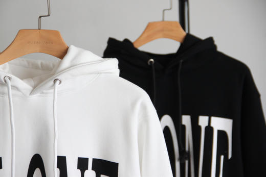 重磅加绒 V10NE POP-UP 游击店限定 后背V字 橙V 连帽卫衣 帽衫 WY313 商品图8