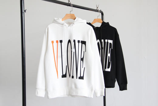 重磅加绒 V10NE POP-UP 游击店限定 后背V字 橙V 连帽卫衣 帽衫 WY313 商品图7
