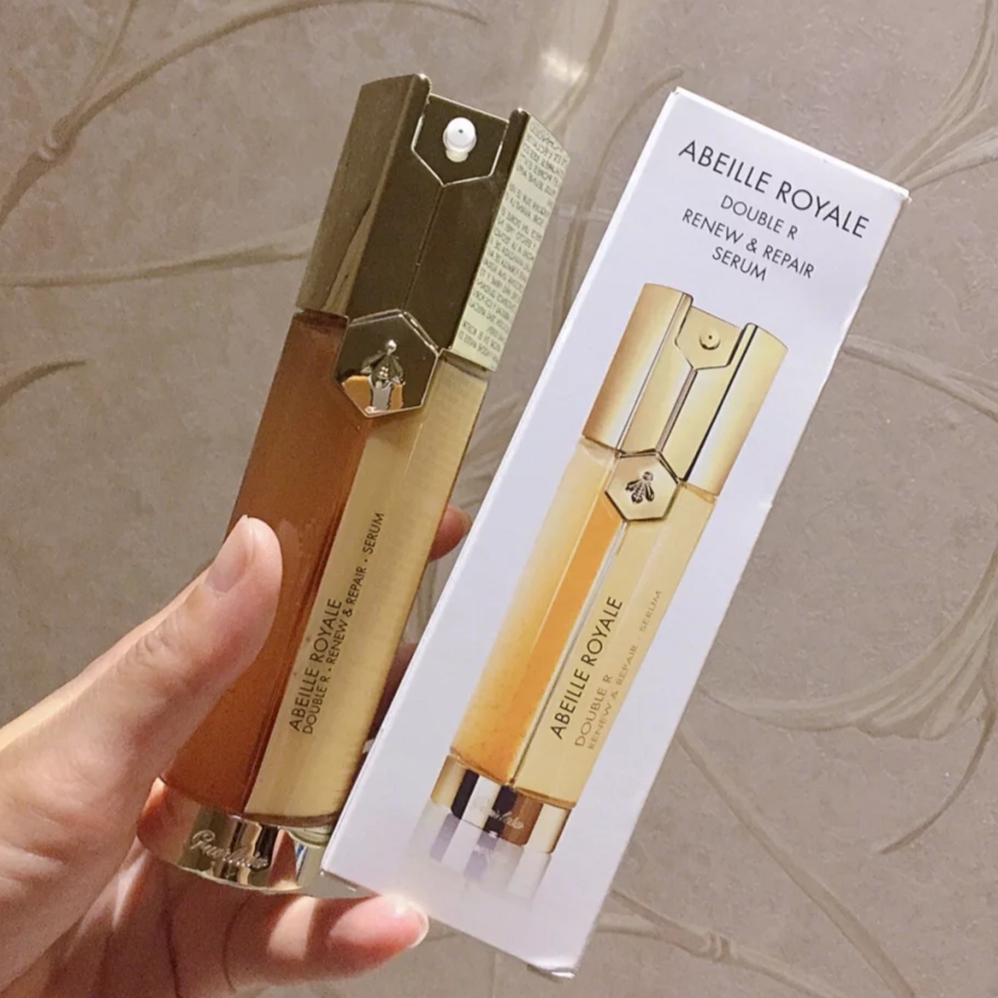 guerlain娇兰双效修复双管精华液50ml帝皇蜂精华黄金复原紧致肌肤