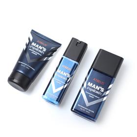 【香港直邮】ATREUS 男士专用清透三件套洁面乳液清洁控油