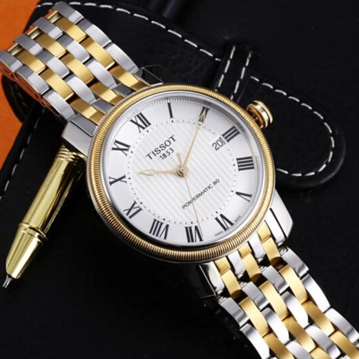 天梭TISSOT 钢带机械男士手表T097.407.22.033.00 商品图2