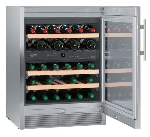 LIEBHERR利勃海尔 123升 Vinidor双温区独立式葡萄酒藏酒柜 WTes1672（8折） 商品图2