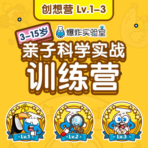 创想营Lv.1-3【建议年龄3-9岁】 商品图0