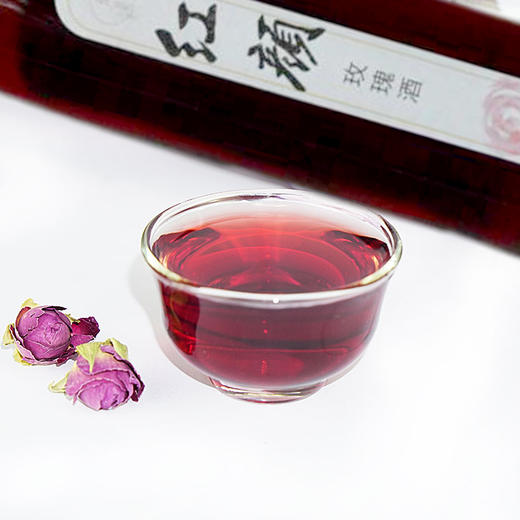 于阗瑰觅——玫瑰花酒(红颜)375ml 商品图4