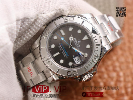 GMF劳力士，游艇名仕型系列，cal.3235机芯，表盘六点位上有劳力皇冠的LOGO，圈口:圈口上的做工更加细腻，经过特殊处理让圈口上不留汗迹 商品图1