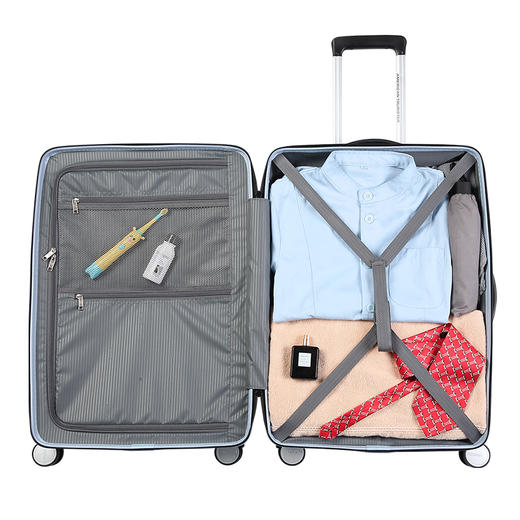 TY9*71002-美旅四轮拉杆箱-淡蓝色 商品图13