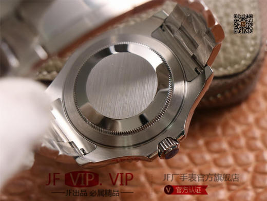 GMF劳力士，游艇名仕型系列，cal.3235机芯，表盘六点位上有劳力皇冠的LOGO，圈口:圈口上的做工更加细腻，经过特殊处理让圈口上不留汗迹 商品图6