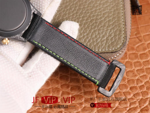 WWF劳力士，宇宙计时迪通拿系列，碳纤维材质打造，镜面双面电镀高透膜工艺，上海7750计时机芯，功能同步原装！男士腕表，绢丝表带，自动 商品图9