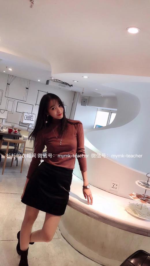 收下秋天的美好 MOTIE 阳离子 打底衫 商品图6