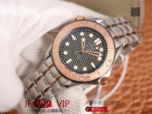 OM欧米茄海马300米，表径42mm，原版1-1开模打造，太阳纹饰表盘，定制版8806机芯，透明表贝上饰有欧米茄海马图案，男士腕表，精钢表带， 商品图1