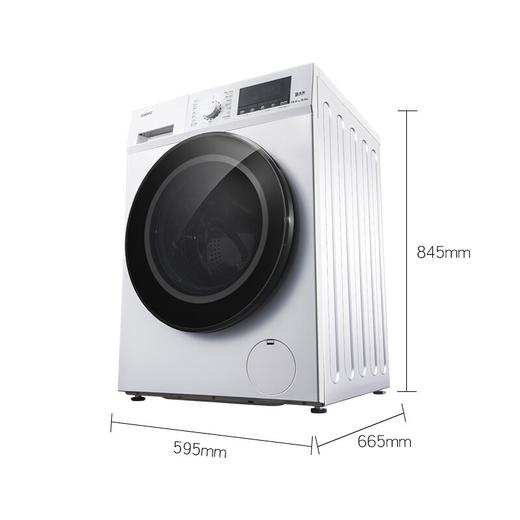格兰仕（Galanz）10公斤双变频洗烘一体 滚筒洗衣机全自动 祛味静音 XQG100-DT614V 商品图2