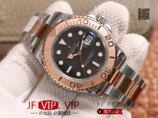 GMF劳力士，游艇名仕型系列，cal.3235机芯，表盘六点位上有劳力皇冠的LOGO，圈口:圈口上的做工更加细腻，经过特殊处理让圈口上不留汗迹 商品图2