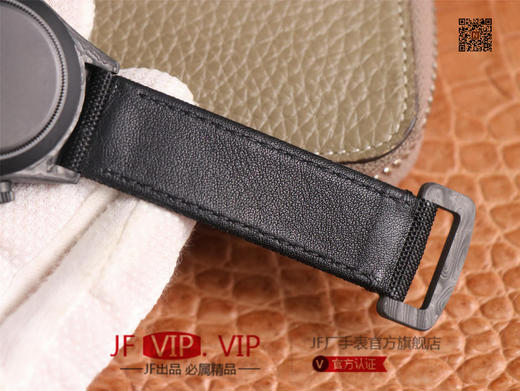 WWF劳力士，宇宙计时迪通拿系列，碳纤维材质打造，镜面双面电镀高透膜工艺，上海7750计时机芯，功能同步原装！男士腕表，绢丝表带，自动 商品图9