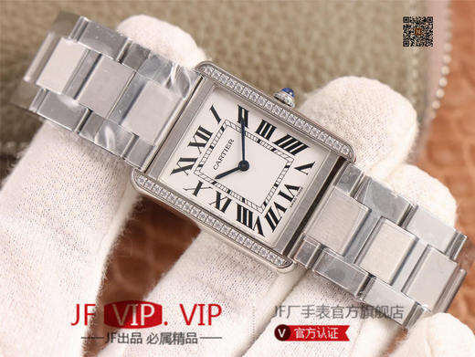 K11卡地亚坦克系列，精钢版，有24mm×31mm,中号27mm×34mm,两个尺寸，原厂鳄鱼皮带，底盖编码，均与正品一致！配贴码，一表一码！十种颜色表带！男士腕表，精钢表带，自动机械机芯，密底。 商品图2