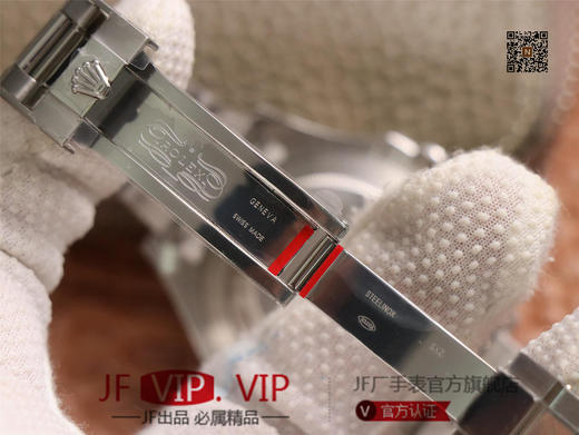 GMF劳力士，游艇名仕型系列，cal.3235机芯，表盘六点位上有劳力皇冠的LOGO，圈口:圈口上的做工更加细腻，经过特殊处理让圈口上不留汗迹 商品图8