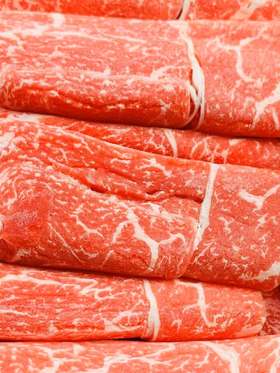 澳洲和牛M7+牛肉卷，约500g
