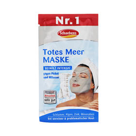 【荷兰直邮】 Schaebens雪本诗 死海泥清洁面膜 15ml 10片装