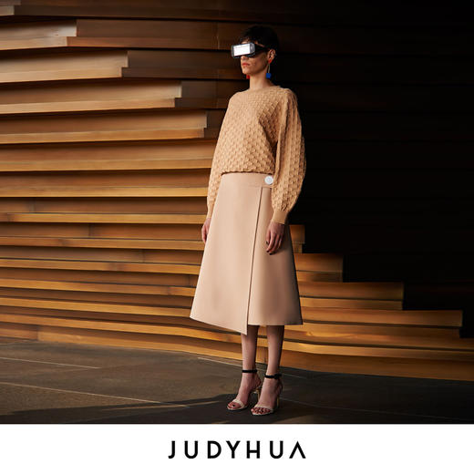 JUDYHUA秀款 几何肌理针织上衣 商品图8