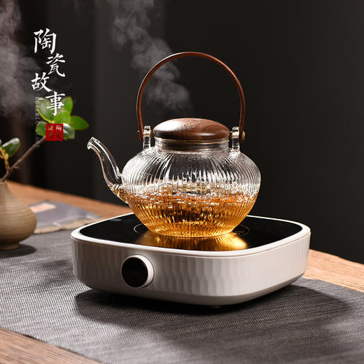 茶壶-煮茶壶-玻璃流萤煮茶壶 商品图1