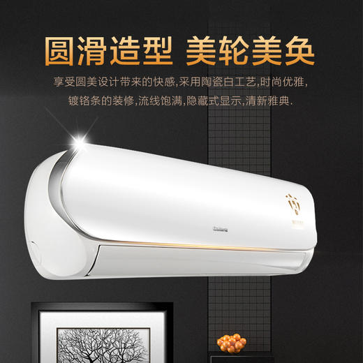 格兰仕 Galanz 大1匹 变频冷暖 WIFI智能 一级能效省电空调挂机 XZ26GW8E-150(1) 商品图3