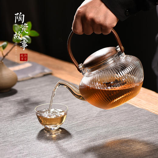 茶壶-煮茶壶-玻璃流萤煮茶壶 商品图3