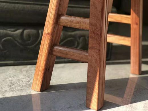 红桥红 家具严选  缅甸花梨(大果紫檀）  【夹头榫小条凳】 商品图8