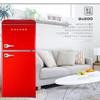Galanz/格兰仕 BCD-106VF家用106升大容量双开门电冰箱复古小冰箱 商品缩略图1