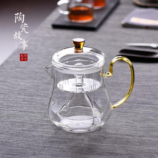 茶壶-煮茶壶-玻璃朝颜夕颜壶 商品图3