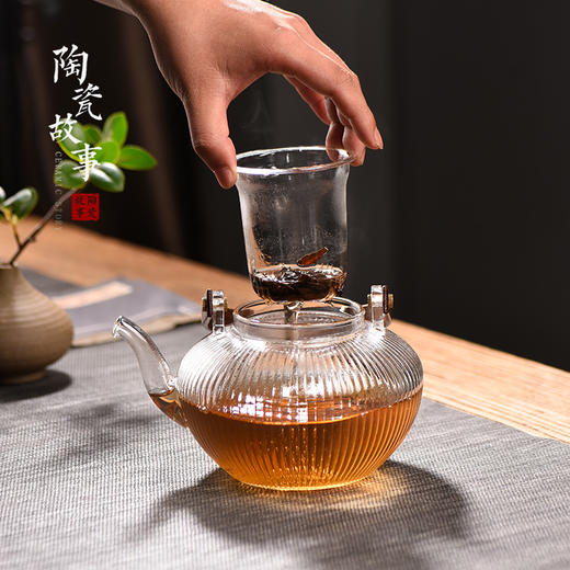 茶壶-煮茶壶-玻璃流萤煮茶壶 商品图2