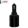 员工内购平台博世（BOSCH）PS600 车载充电器点烟器一拖二双USB双点烟口多功能转换器 电压检测LED数显 商品缩略图5