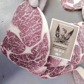 澳洲金凤凰纯血和牛眼肉M8-9，比最迷人的雪花更漂亮的是极致细腻柔嫩