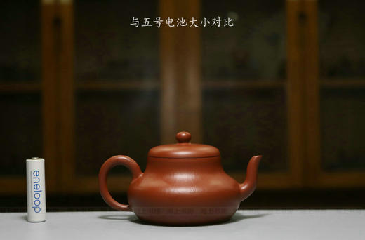 紫砂壶-君德壶， 优质原矿赵庄金黄老朱泥，160CC，秦巡全手工制作 商品图3
