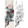 田世光工笔竖幅花鸟白描底稿-SG38 商品缩略图0