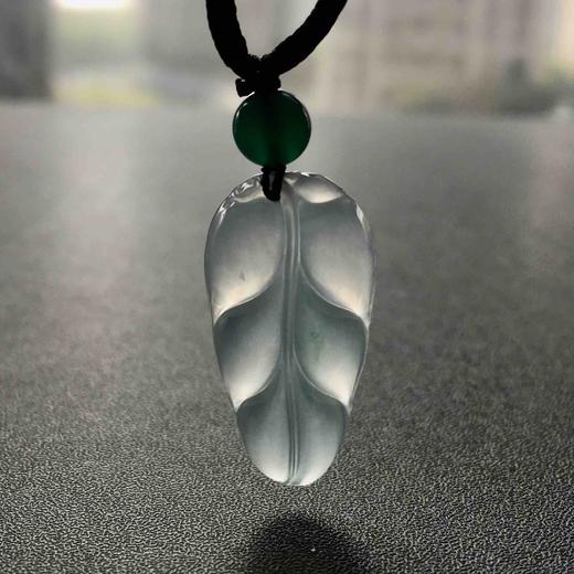 高冰种翡翠叶子 商品图9