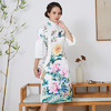 QC-1697738秋冬新款盘扣优雅旗袍裙 商品缩略图1