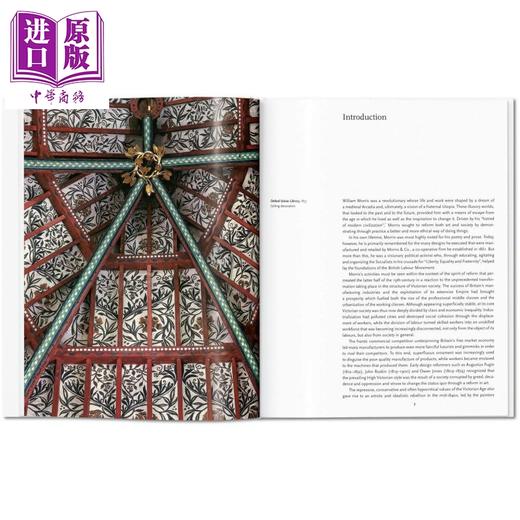 【中商原版】威廉·莫里斯 艺术设计作品集 英文原版 MORRIS 商品图1