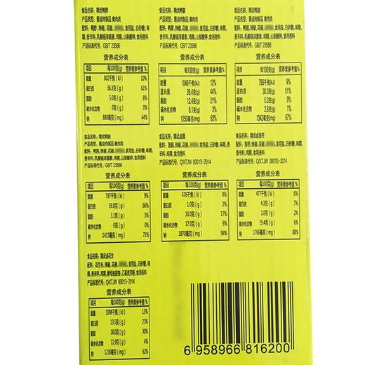 精武鸭脖翅掌锁骨花生麻辣食品零食大礼包两盒1000g 商品图2