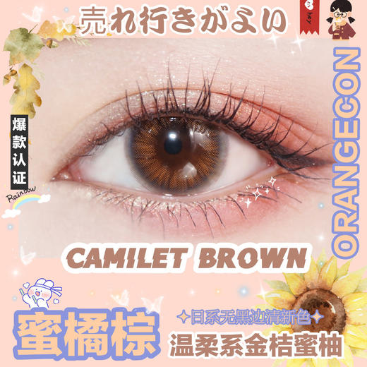 RECOLOOK 高定硅水凝胶 羽纱 蜜橘棕 14.2mm（着色13.2mm） 商品图0