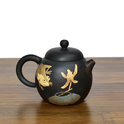 建水紫陶 三金壶 商品图1