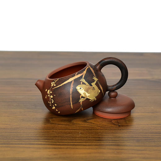 建水紫陶 三金壶 商品图6