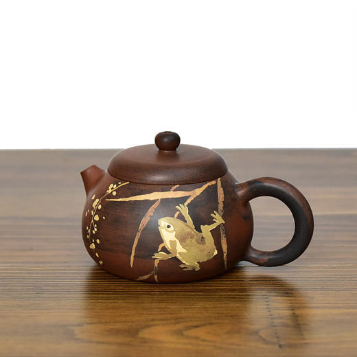 建水紫陶 三金壶 商品图1