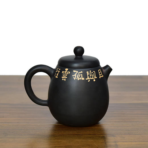 建水紫陶 三金壶 商品图2