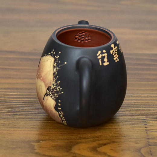 建水紫陶 三金壶 商品图4