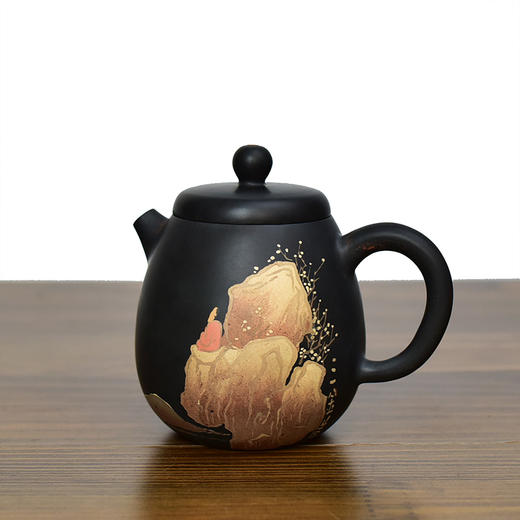 建水紫陶 三金壶 商品图1