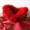 AYK-QF-1811279冬季夹棉新娘敬酒婚宴修身连衣裙 商品缩略图3