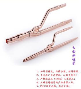思文德大金75T分歧管 18套/件 1套/盒 商品代码85138