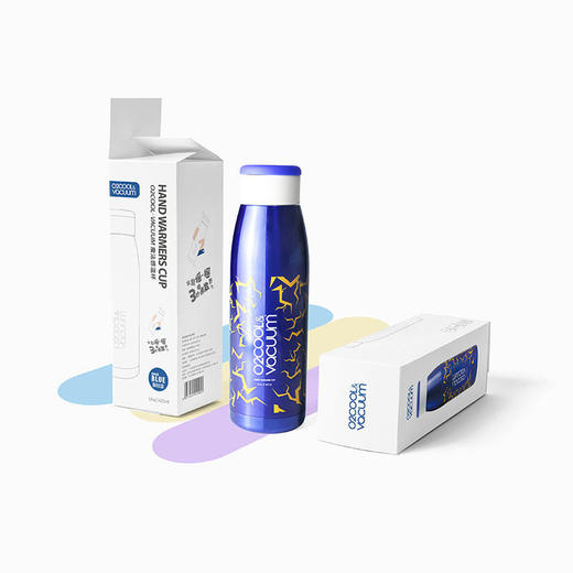 【四色可选】可以暖手的O2COOL保温杯 商品图2
