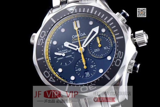 JH欧米茄海马系列212.30.44.50.01.002腕表，蓝宝石水晶玻璃，搭载ASIA7753全自动计时机芯，尺寸：44*16毫米）男士腕表，精钢表带，自 商品图1