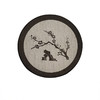 四寸梅花平盖砚台，赠送精品墨条 商品缩略图4
