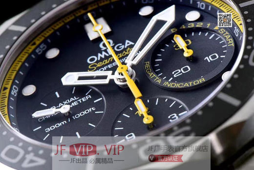 JH欧米茄海马系列212.30.44.50.01.002腕表，蓝宝石水晶玻璃，搭载ASIA7753全自动计时机芯，尺寸：44*16毫米）男士腕表，精钢表带，自 商品图4